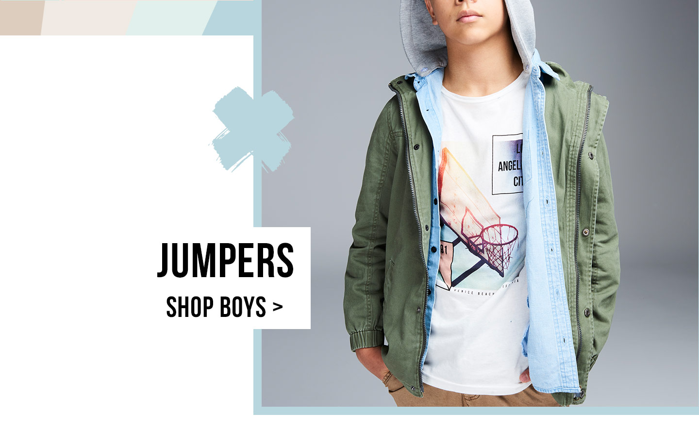 Shop Teen Boys Jumpers Free by Cotton On Boys